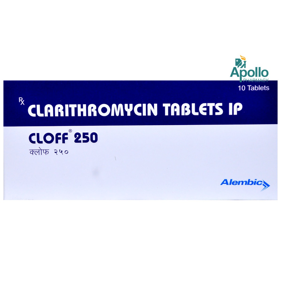 Cloff 250 Tablet 10's, Pack of 10 TABLETS Cloff 250 Tablet 10's, Pack of 10 TABLETS