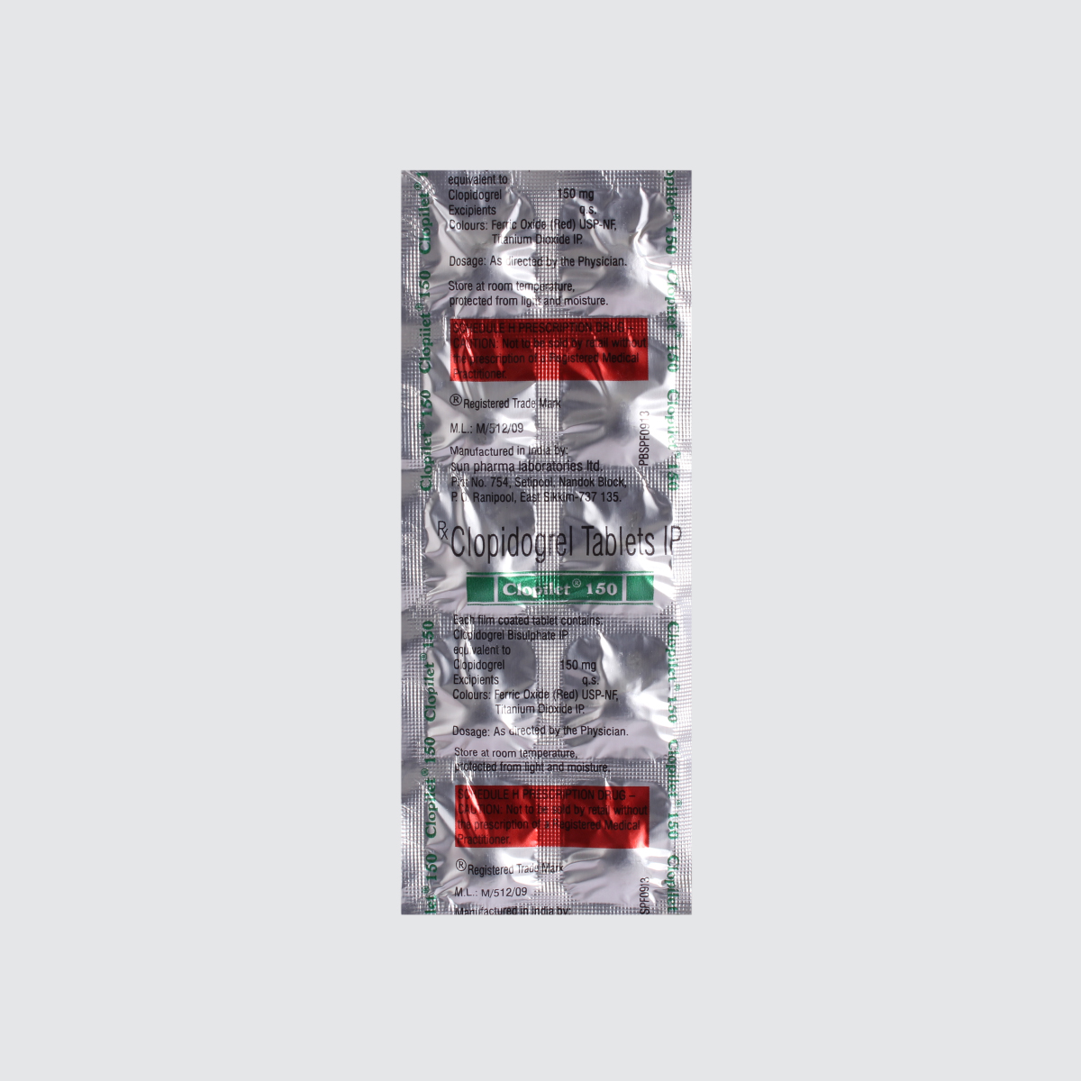 Clopilet 150 Tablet 10's, Pack of 10 TabletS Clopilet 150 Tablet 10's, Pack of 10 TabletS