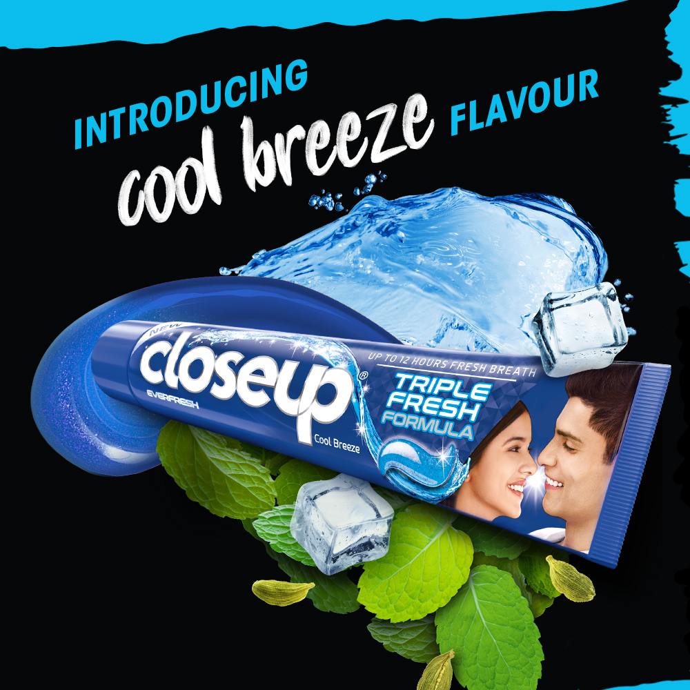 Closeup Everfresh Cool Breeze Toothpaste, 80 gm, Pack of 1 Closeup Everfresh Cool Breeze Toothpaste, 80 gm, Pack of 1