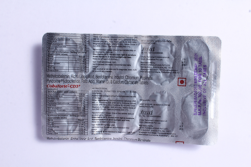 Cobaforte-CD3 Plus Tablet 10's, Pack of 10 TABLETS Cobaforte-CD3 Plus Tablet 10's, Pack of 10 TABLETS