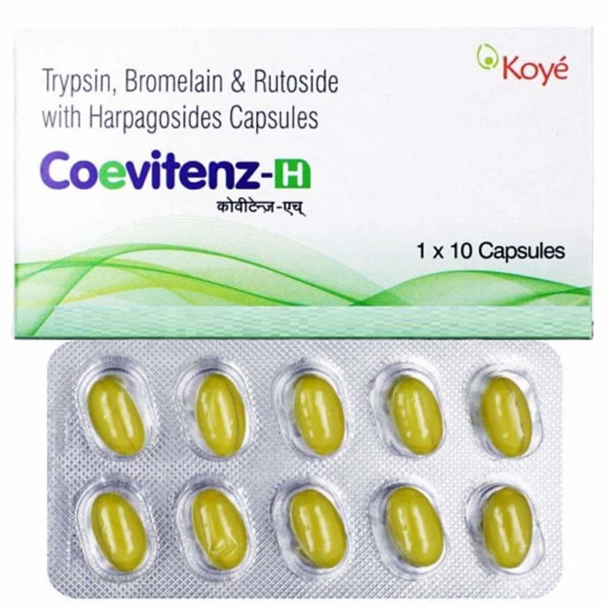 Coevitenz-H Capsule 10's, Pack of 10 Coevitenz-H Capsule 10's, Pack of 10