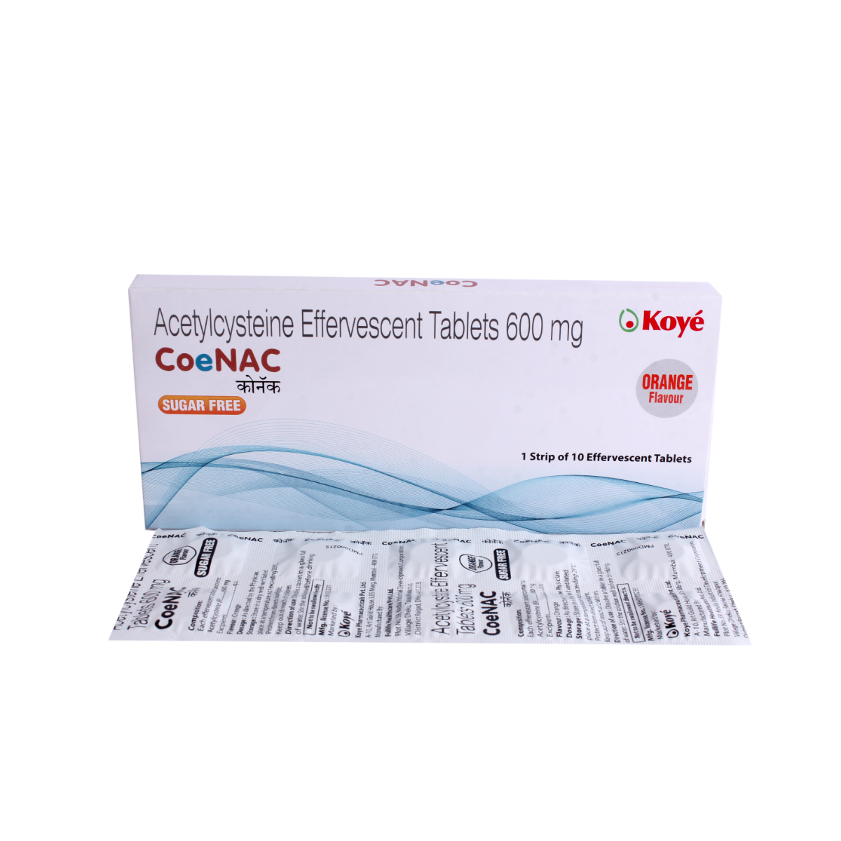 Coenac SF Orange Flavour Tablet 10's, Pack of 10 TabletS Coenac SF Orange Flavour Tablet 10's, Pack of 10 TabletS