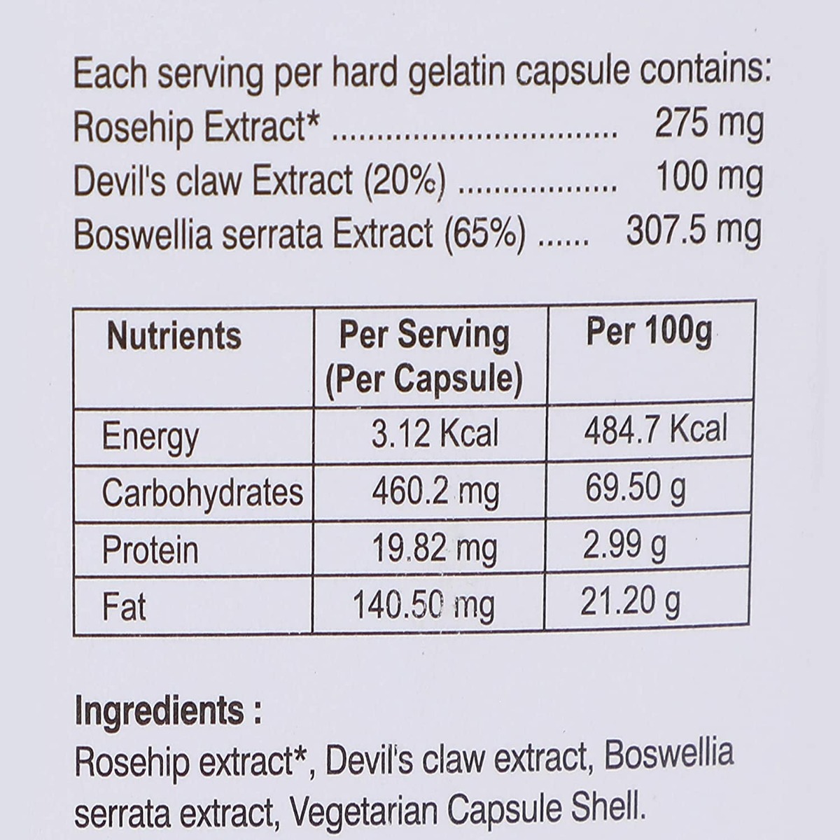 Coerip Trio, 14 Capsules, Pack of 1 Coerip Trio, 14 Capsules, Pack of 1
