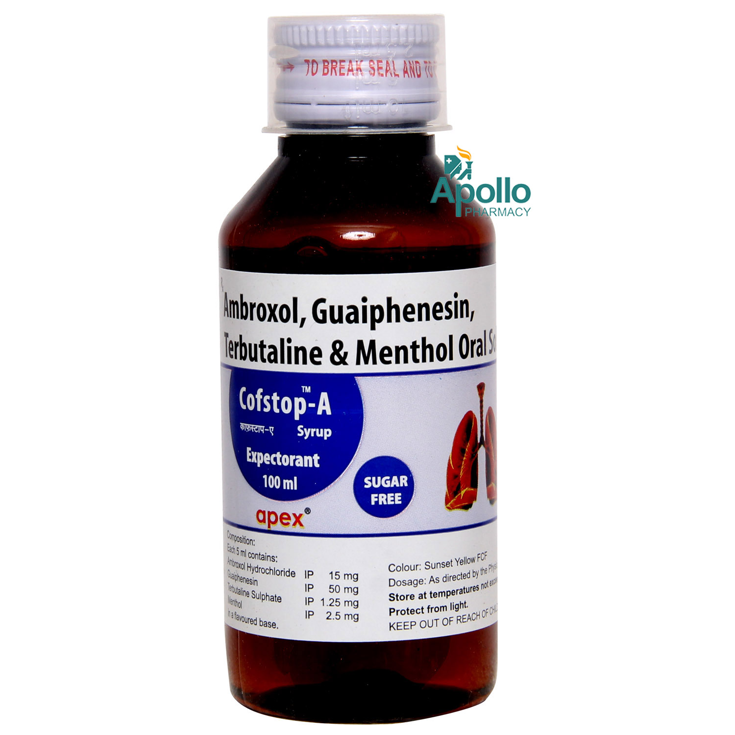 Cofstop A Syrup 100 ml, Pack of 1 Syrup Cofstop A Syrup 100 ml, Pack of 1 Syrup