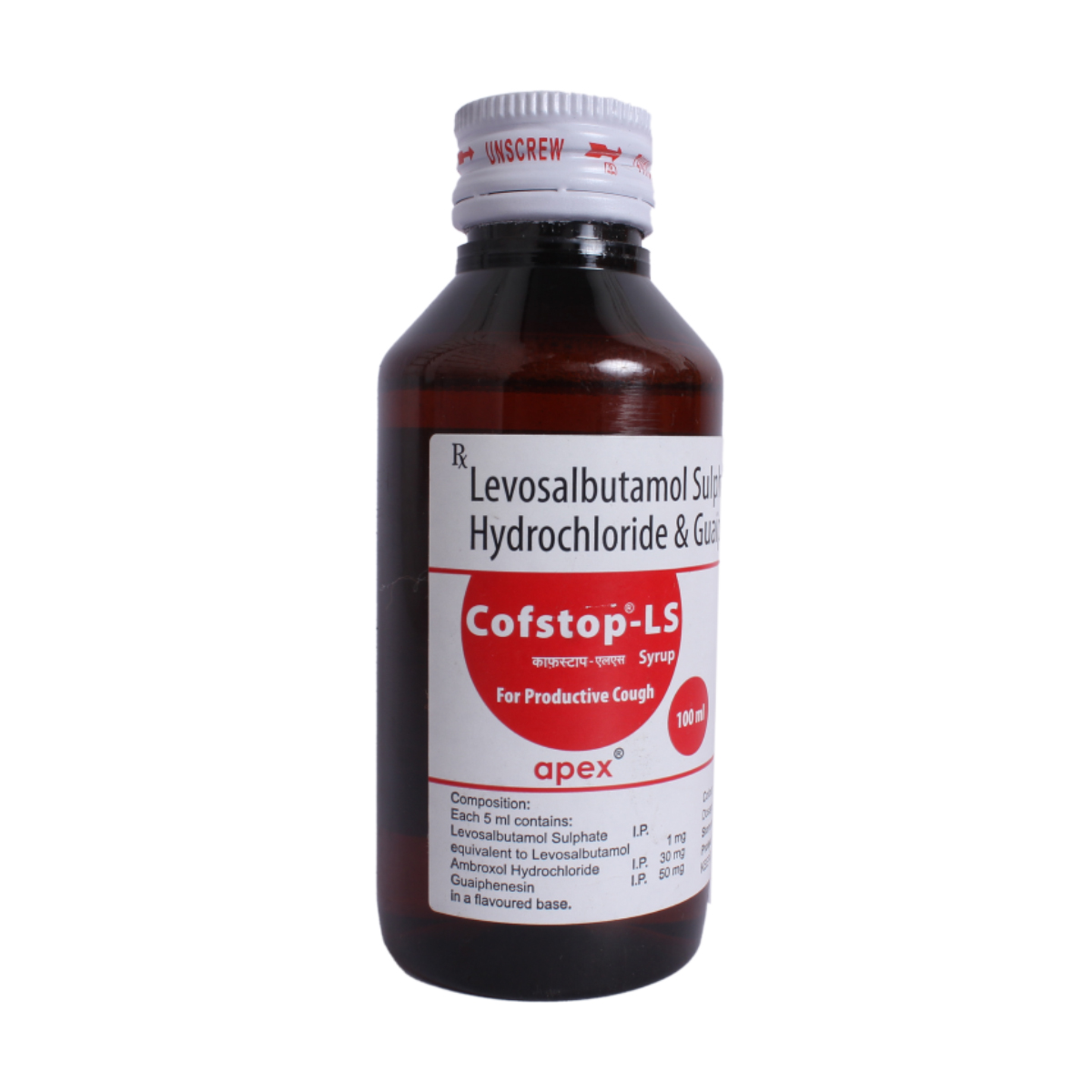 Cofstop-LS Syrup 100 ml, Pack of 1 LIQUID Cofstop-LS Syrup 100 ml, Pack of 1 LIQUID