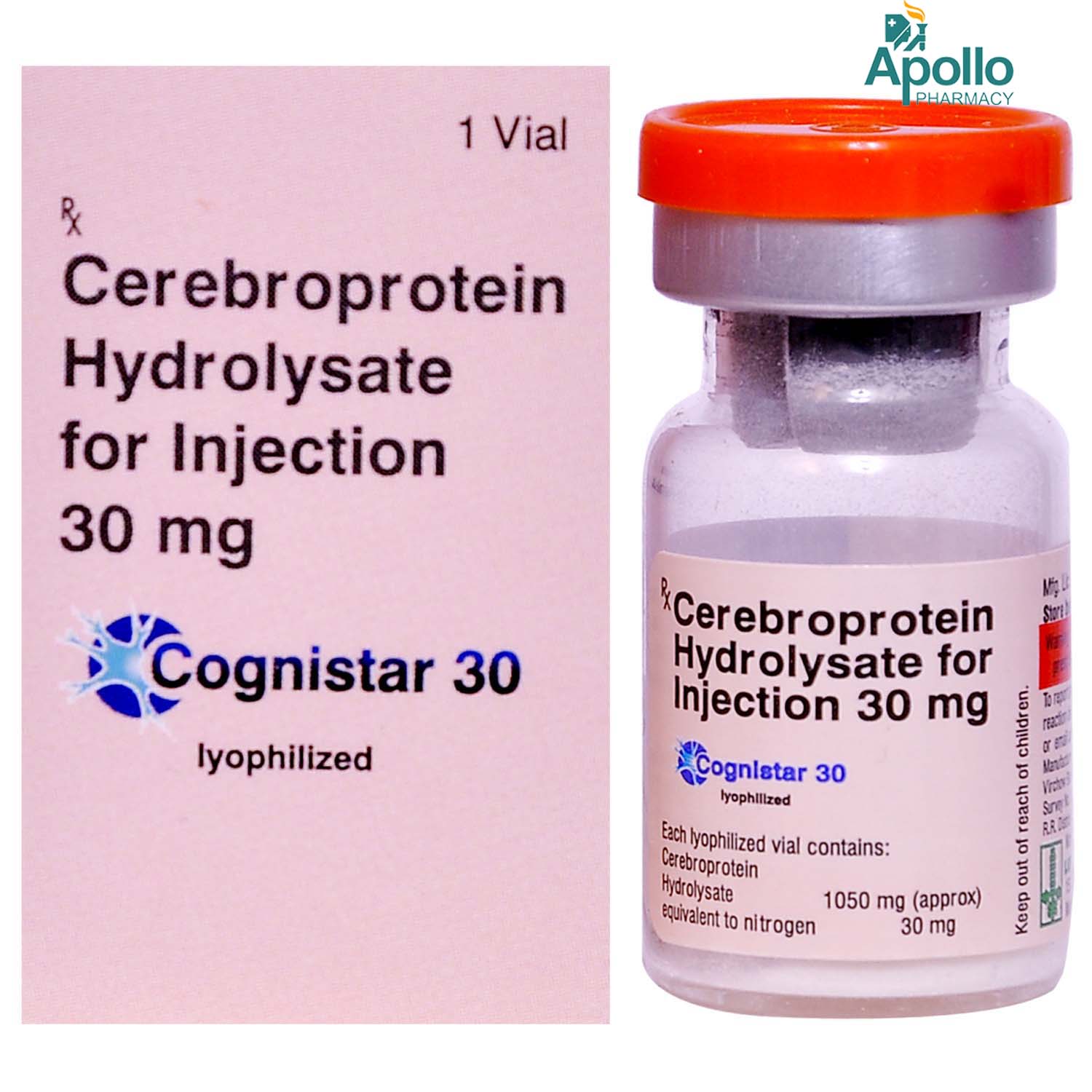 Cognistar 30 Injection 1's, Pack of 1 INJECTION Cognistar 30 Injection 1's, Pack of 1 INJECTION