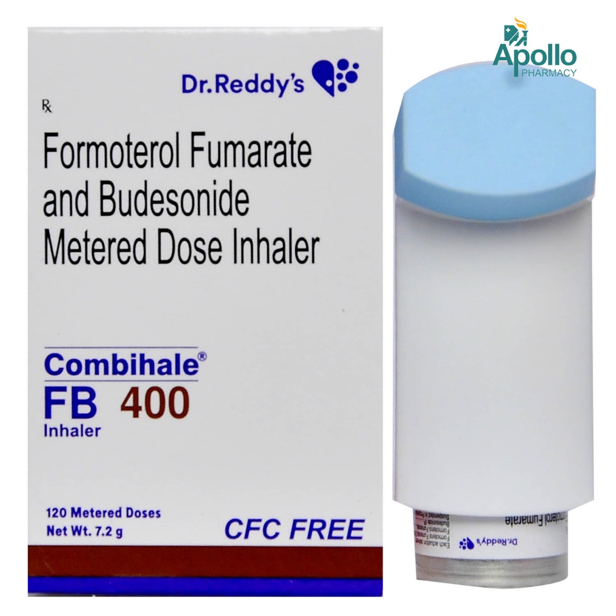 Combihale FB 400 Inhaler 120 mdi, Pack of 1 INHALER Combihale FB 400 Inhaler 120 mdi, Pack of 1 INHALER