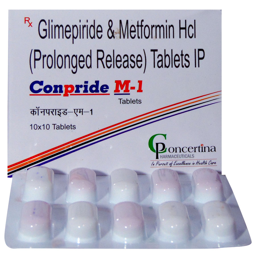 Conpride M1 Tablet 10's, Pack of 10 TabletS Conpride M1 Tablet 10's, Pack of 10 TabletS