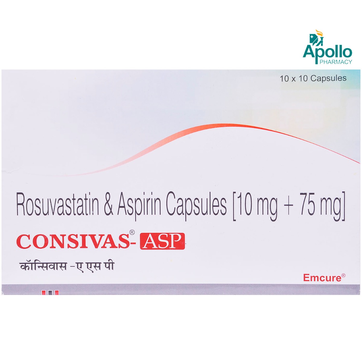 Consivas ASP Capsule 10's, Pack of 10 Consivas ASP Capsule 10's, Pack of 10
