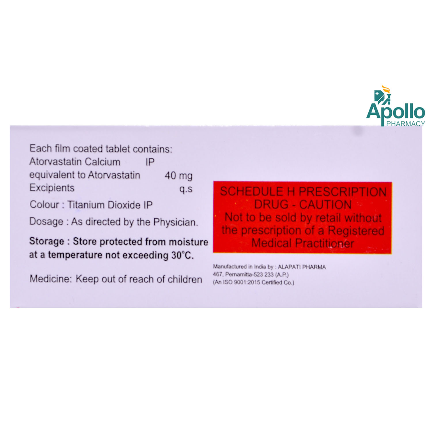 Convistat 40 Tablet 10's, Pack of 10 TABLETS Convistat 40 Tablet 10's, Pack of 10 TABLETS