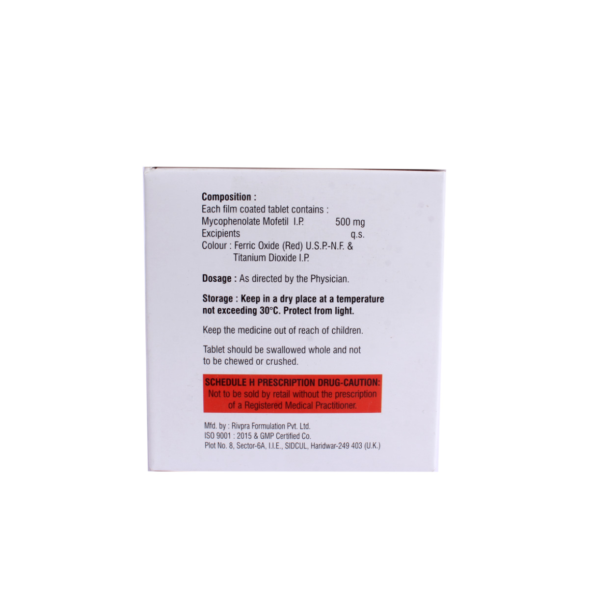 Convotos 500 Tablet 10's, Pack of 10 TABLETS Convotos 500 Tablet 10's, Pack of 10 TABLETS