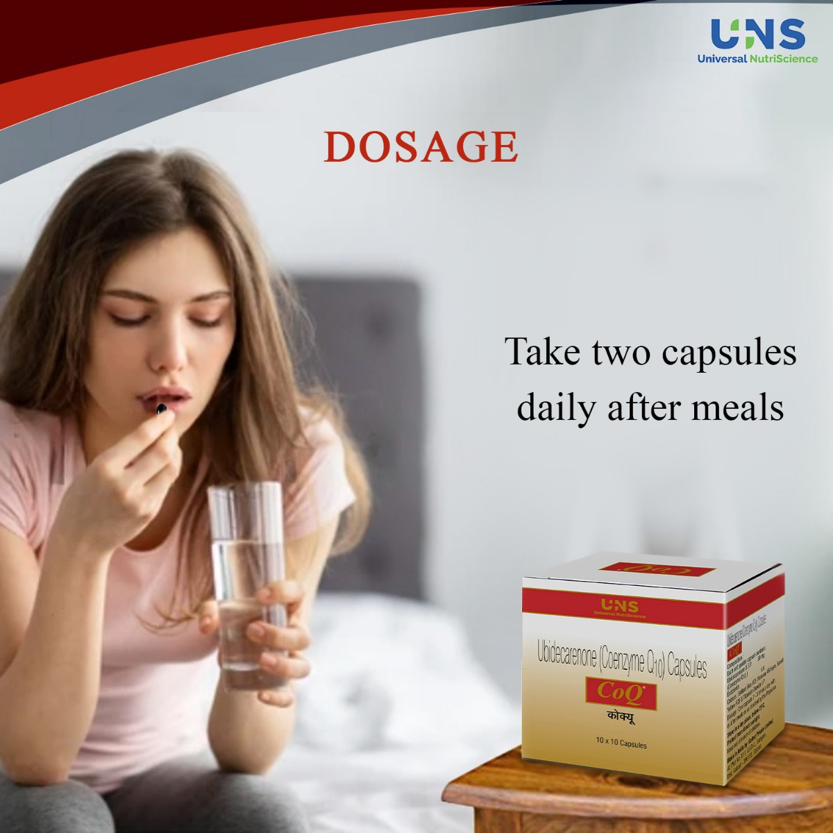 CoQ Capsule 10's, Pack of 10 CoQ Capsule 10's, Pack of 10