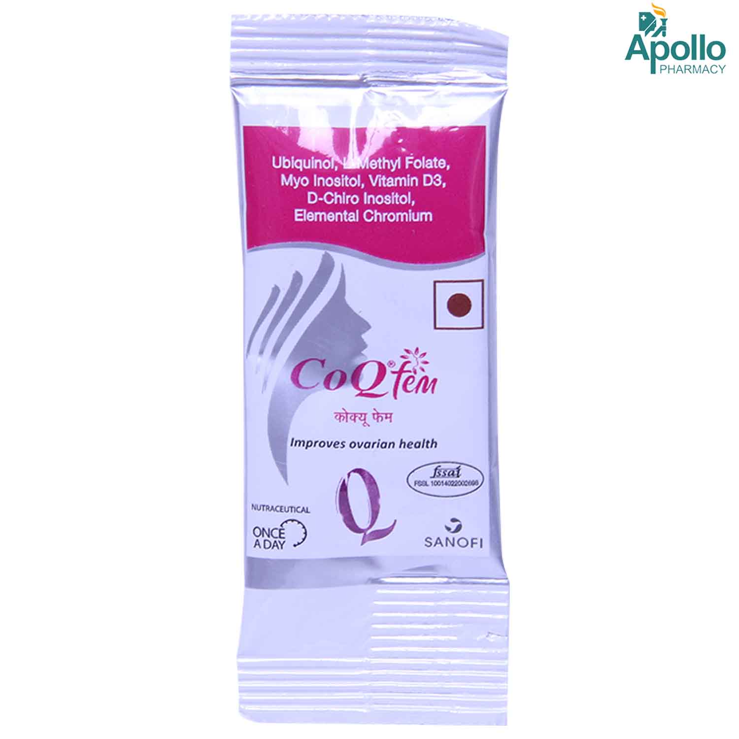 COQFem Sachet 4 gm, Pack of 1 COQFem Sachet 4 gm, Pack of 1