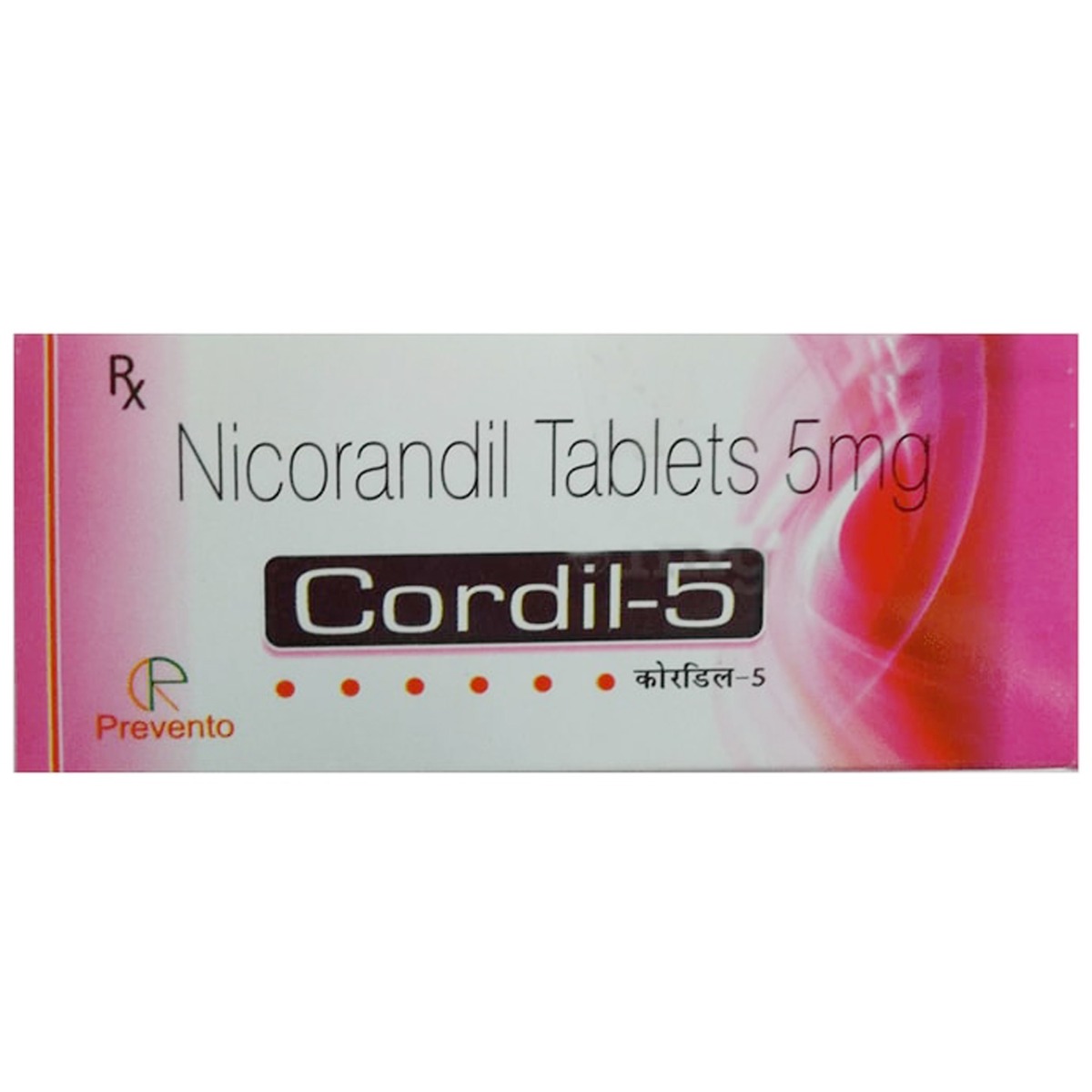 Cordil-5 Tablet 10's, Pack of 10 TABLETS Cordil-5 Tablet 10's, Pack of 10 TABLETS