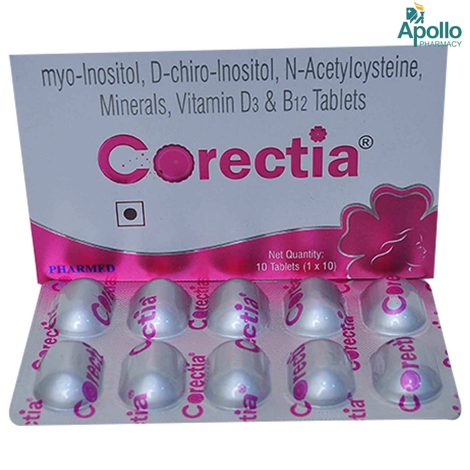 Corectia Tablets 10's, Pack of 10 Corectia Tablets 10's, Pack of 10