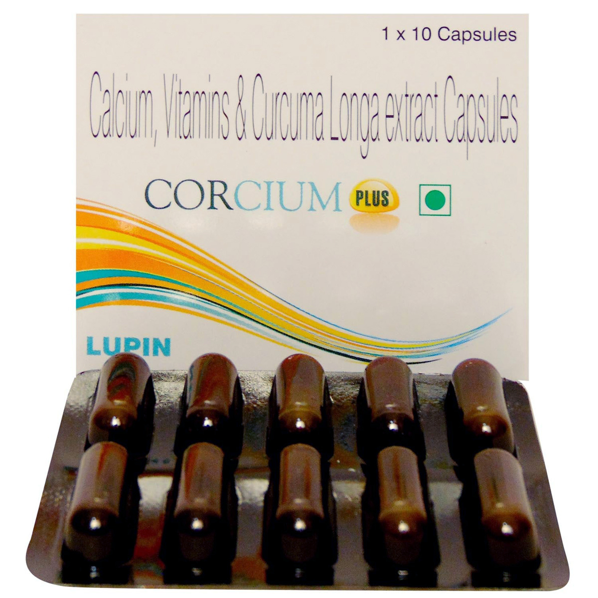 Corcium Plus Tablet 10's, Pack of 10 Corcium Plus Tablet 10's, Pack of 10