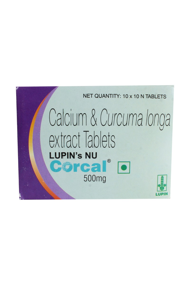 Corcal 500 mg Tablet 10's, Pack of 10 TABLETS Corcal 500 mg Tablet 10's, Pack of 10 TABLETS