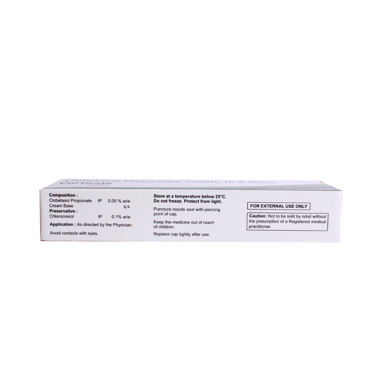 Cortirate Cream 30gm, Pack of 1 Cream Cortirate Cream 30gm, Pack of 1 Cream