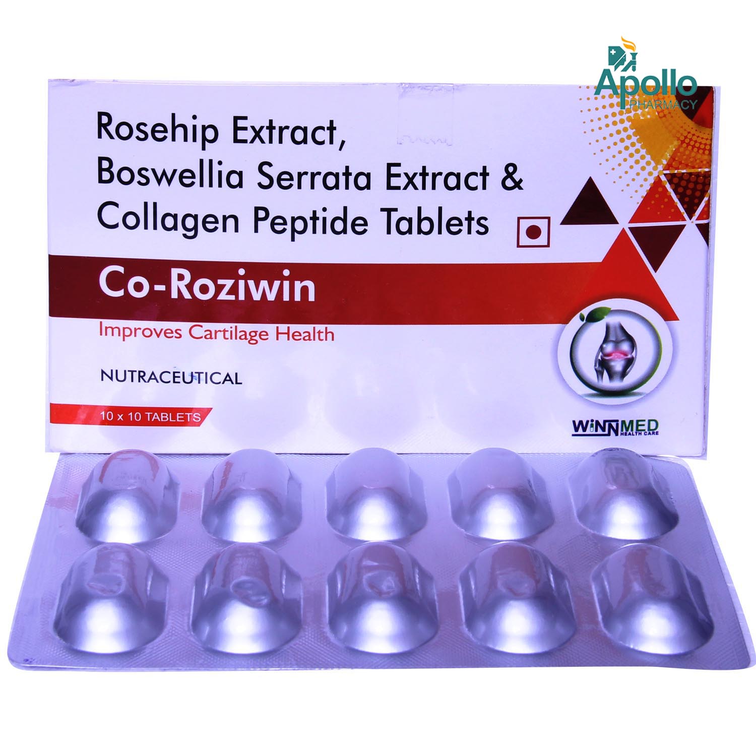 Co-Roziwin Tablet 10's, Pack of 10 Co-Roziwin Tablet 10's, Pack of 10