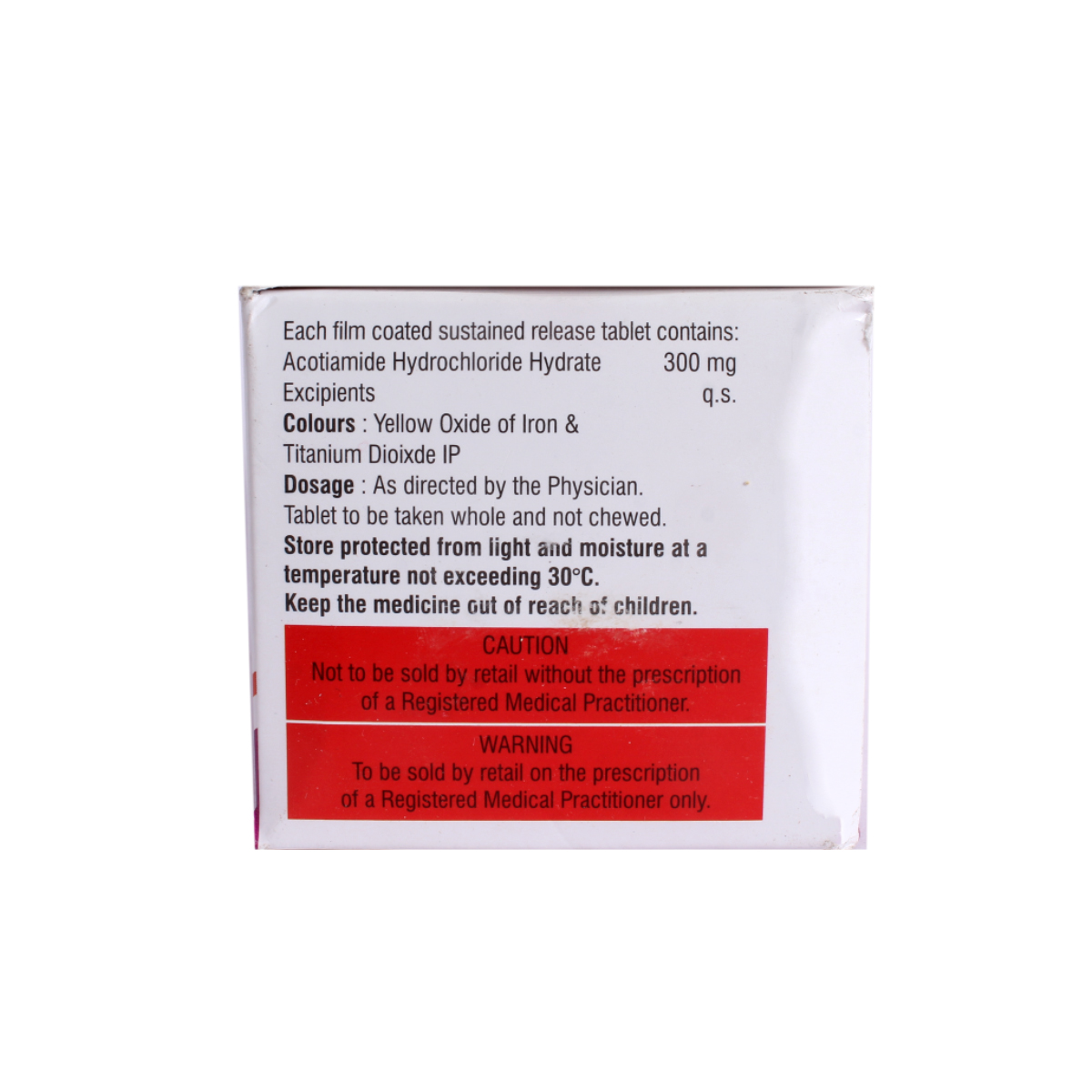 Cotia SR 300 Tablet 10's, Pack of 10 TabletS Cotia SR 300 Tablet 10's, Pack of 10 TabletS