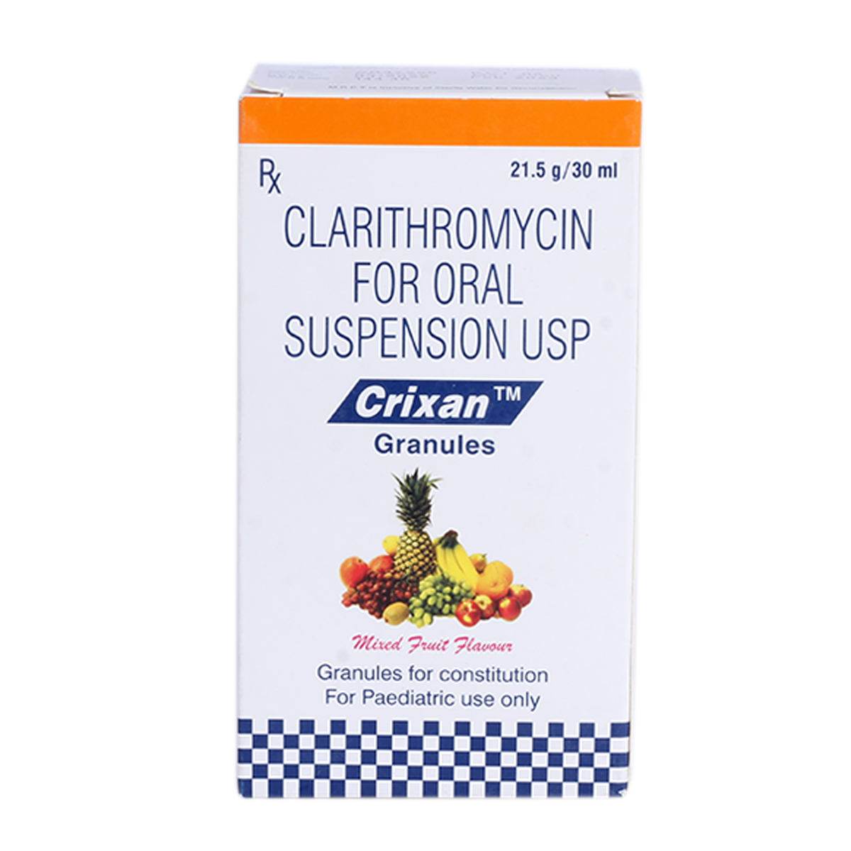 Crixan 125 Suspension 30 ml, Pack of 1 Suspension Crixan 125 Suspension 30 ml, Pack of 1 Suspension