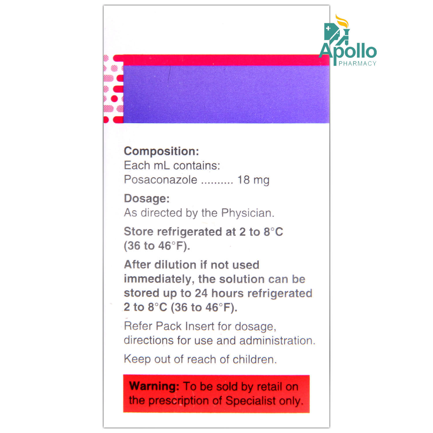 Critposa Injection 16.7 ml, Pack of 1 INJECTION Critposa Injection 16.7 ml, Pack of 1 INJECTION