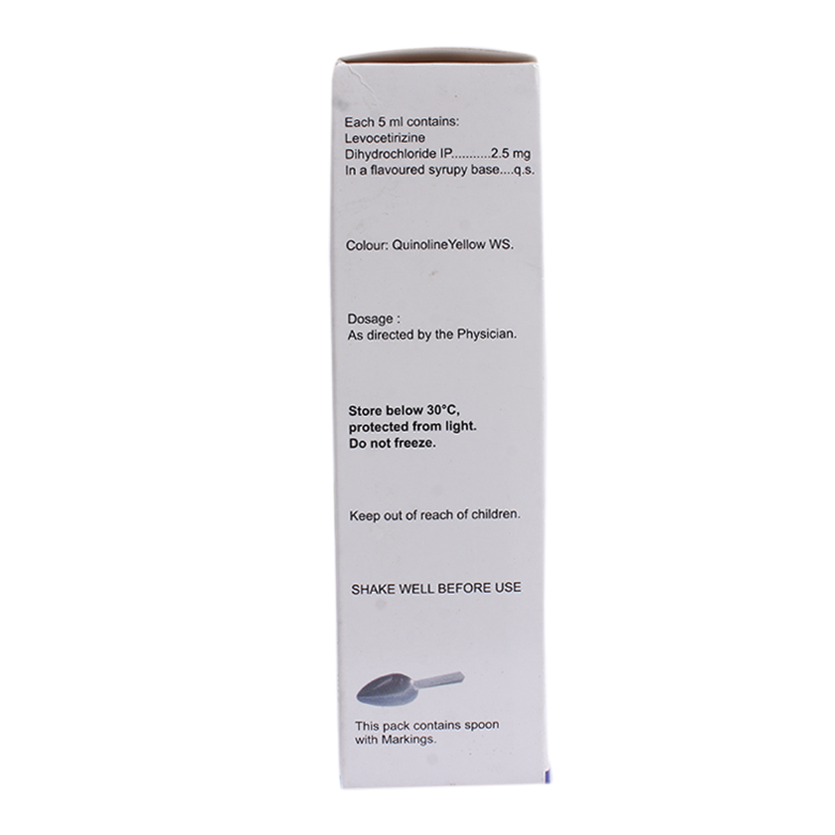 Criz 2.5 mg Syrup 60 ml, Pack of 1 Liquid Criz 2.5 mg Syrup 60 ml, Pack of 1 Liquid