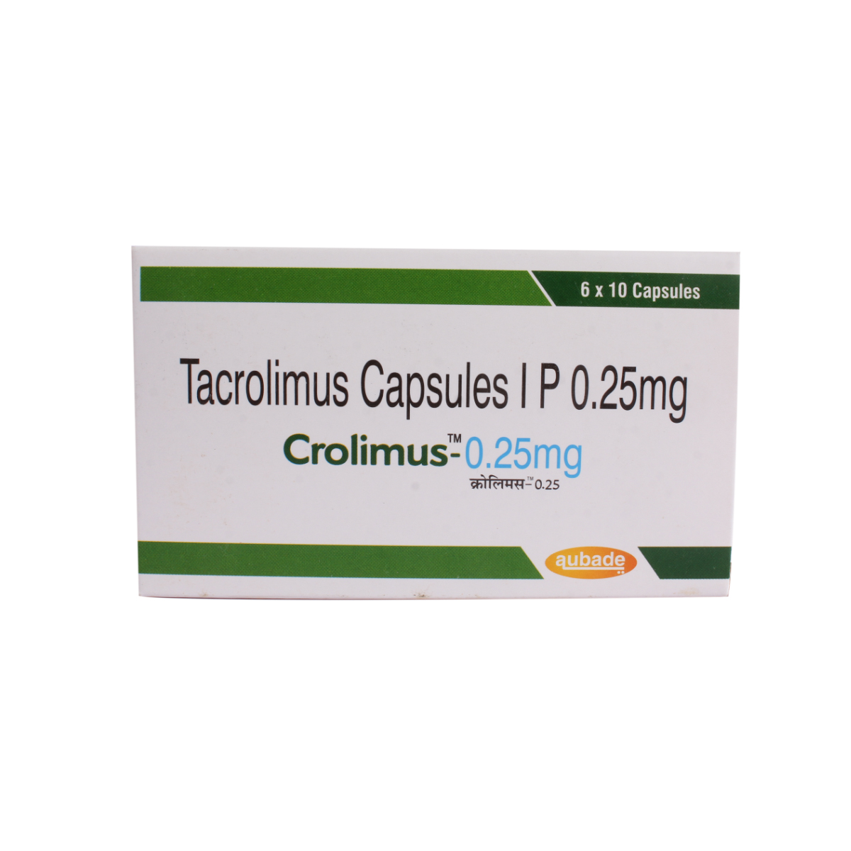 Crolimus-0.25 mg Capsule 10's, Pack of 10 CAPSULES Crolimus-0.25 mg Capsule 10's, Pack of 10 CAPSULES