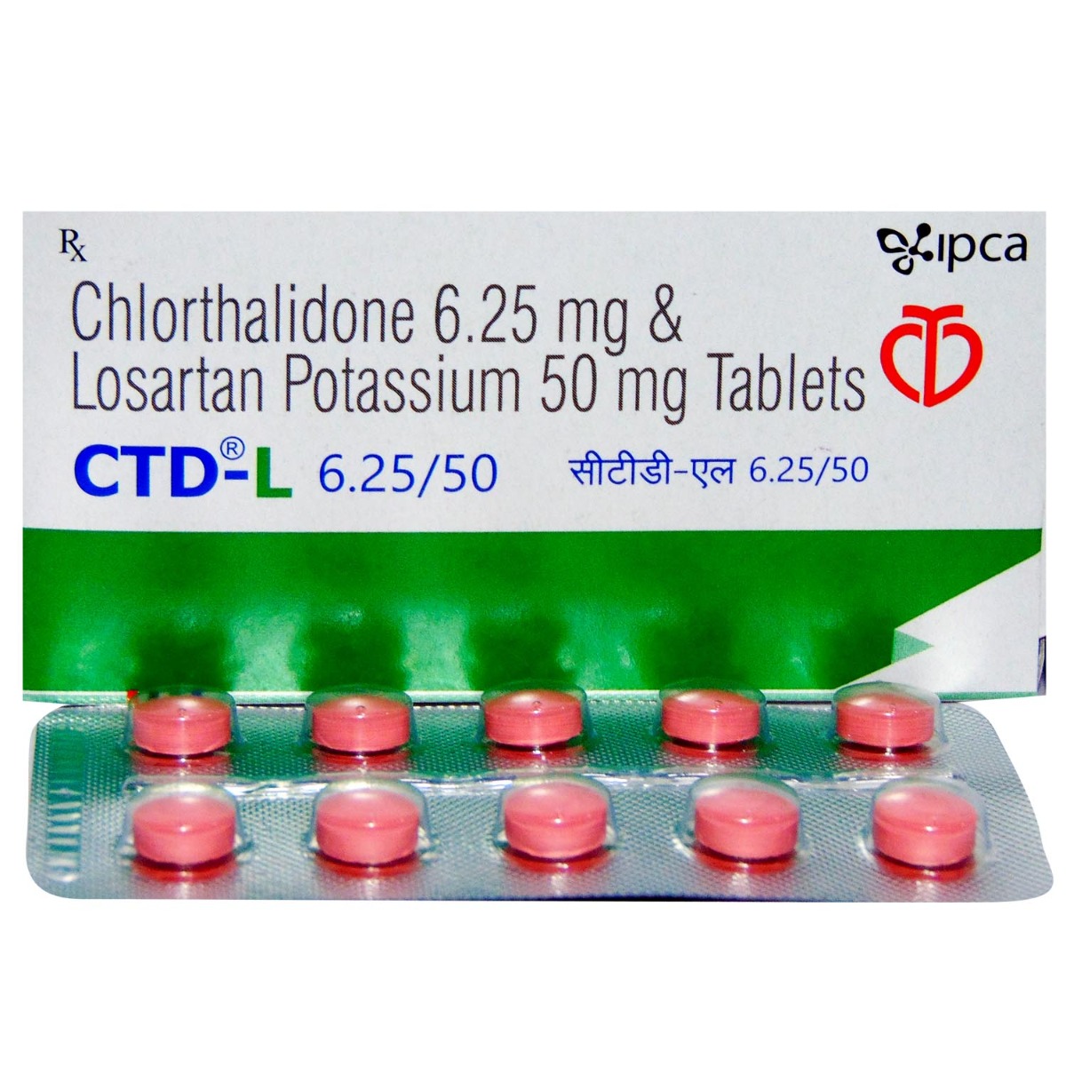 CTD-L 6.25/50 Tablet 10's, Pack of 10 TabletS CTD-L 6.25/50 Tablet 10's, Pack of 10 TabletS
