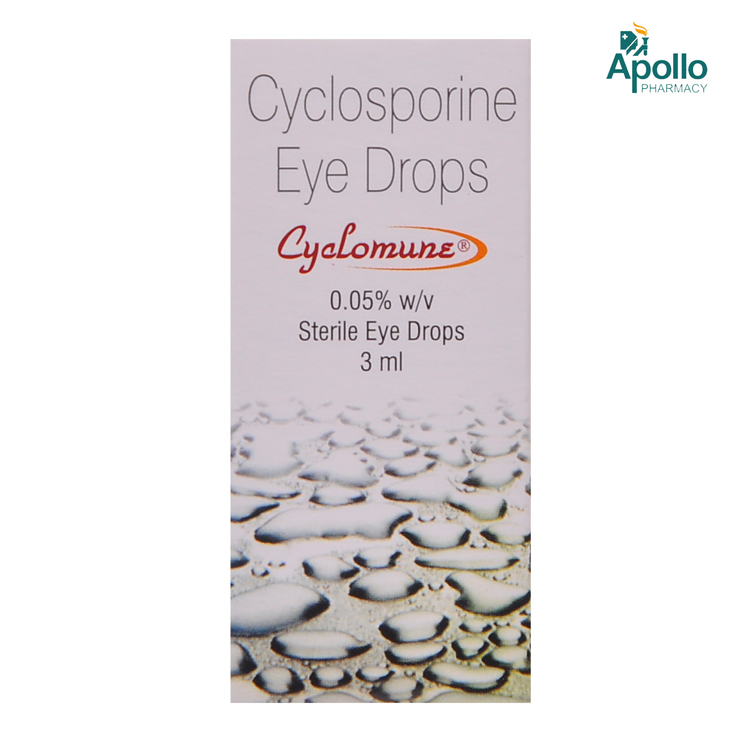 Cyclomune 0.5% Eye Drop 3 ml, Pack of 1 EYE DROPS Cyclomune 0.5% Eye Drop 3 ml, Pack of 1 EYE DROPS