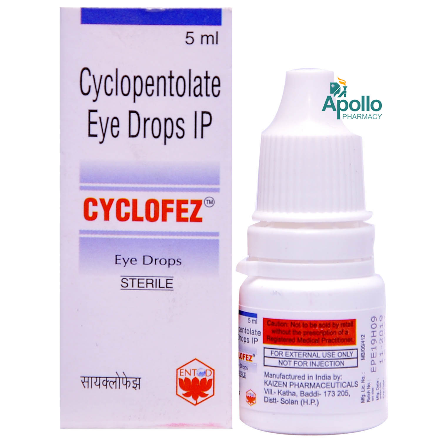 Cyclofez Eye Drops 5 ml, Pack of 1 Eye Drops Cyclofez Eye Drops 5 ml, Pack of 1 Eye Drops