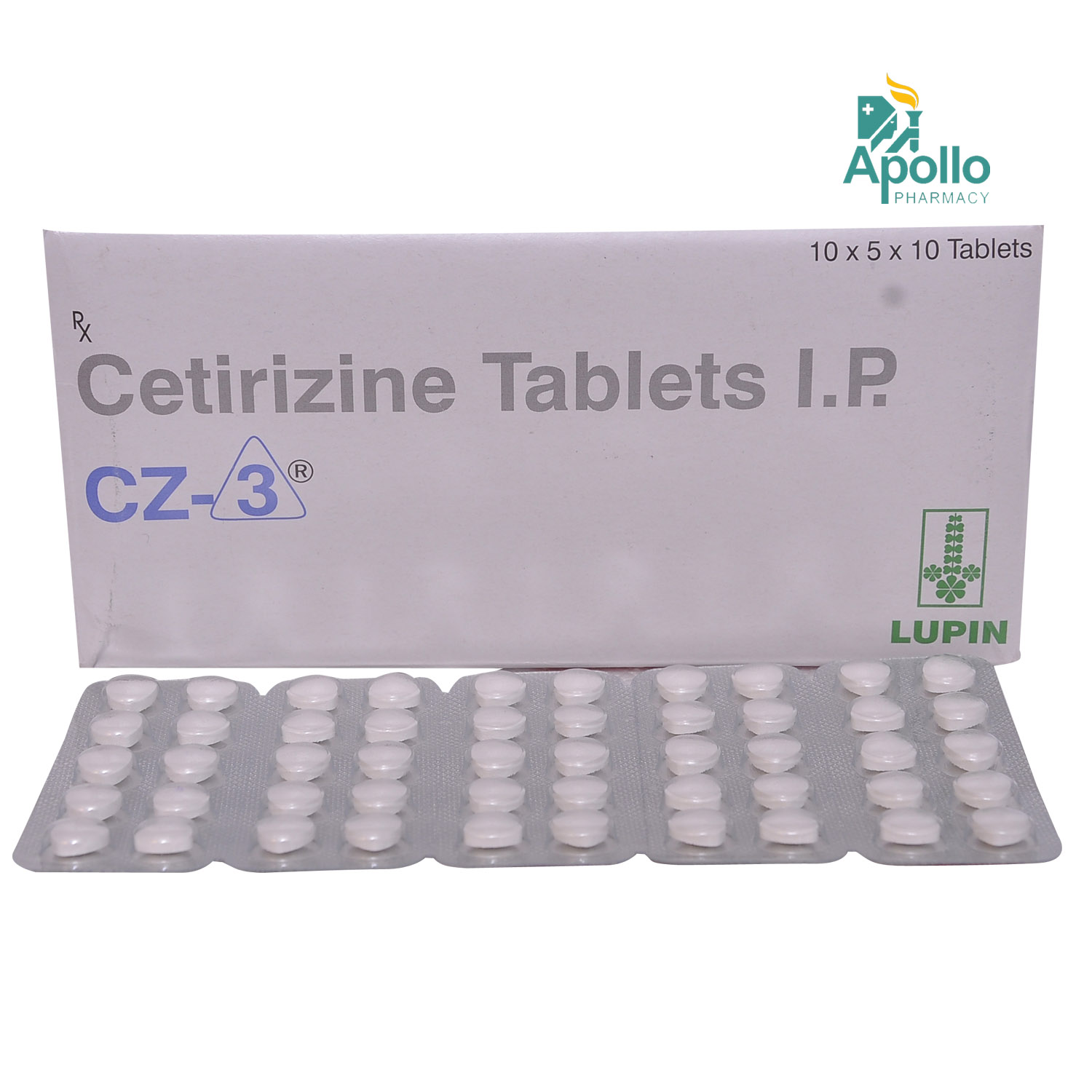 CZ-3 Tablet 10's, Pack of 10 TABLETS CZ-3 Tablet 10's, Pack of 10 TABLETS