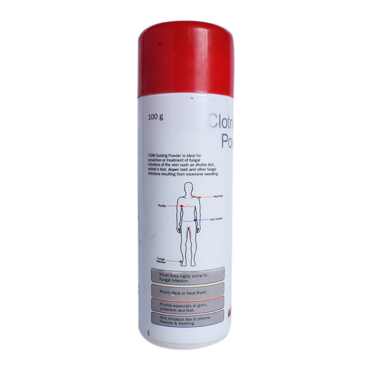 Czhh 1%W/W Dusting Powder 100gm, Pack of 1 Powder Czhh 1%W/W Dusting Powder 100gm, Pack of 1 Powder