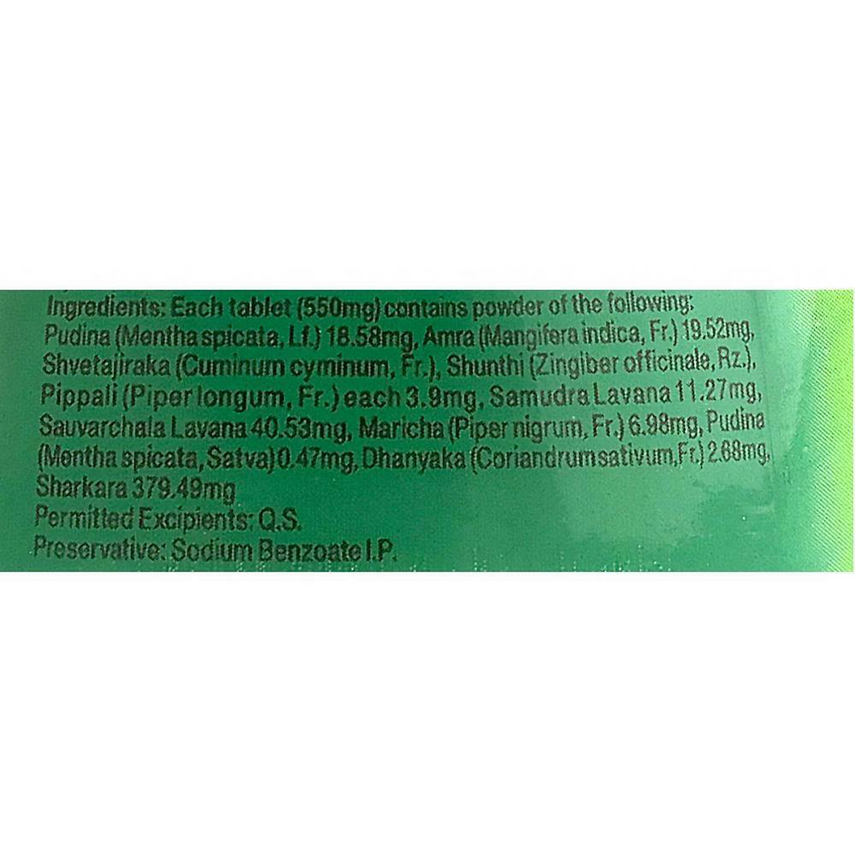 Dabur Hajmola Pudina, 120 Tablets, Pack of 1 Dabur Hajmola Pudina, 120 Tablets, Pack of 1