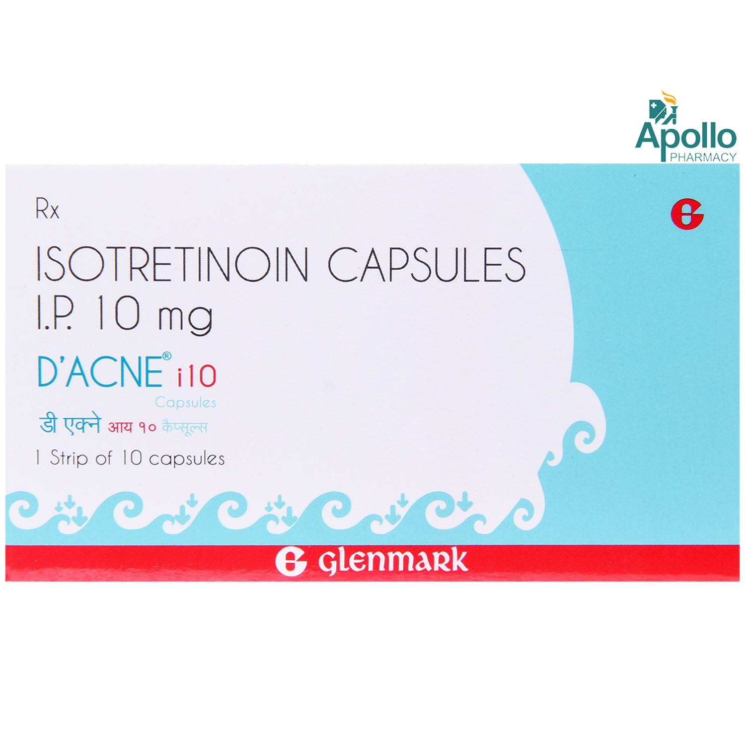 D'Acne I 10 Capsule 10's, Pack of 10 CAPSULES D'Acne I 10 Capsule 10's, Pack of 10 CAPSULES