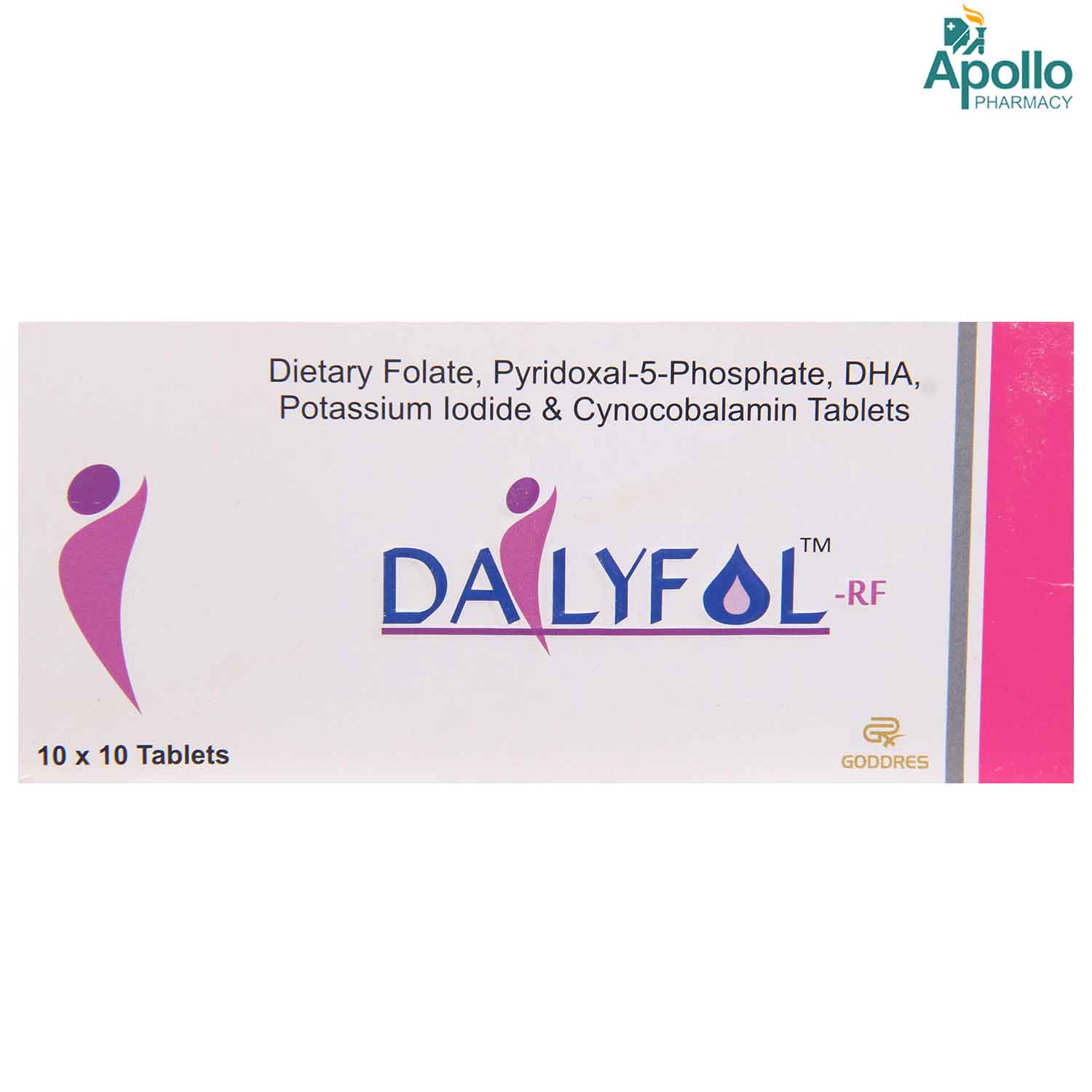 Dailyfol Tablet 10's, Pack of 10 Dailyfol Tablet 10's, Pack of 10