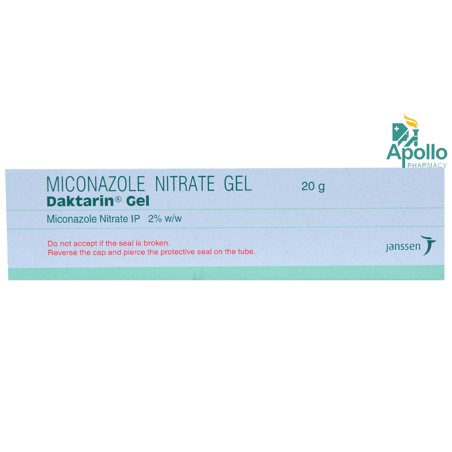Daktarin 2% Gel 20 gm, Pack of 1 GEL Daktarin 2% Gel 20 gm, Pack of 1 GEL