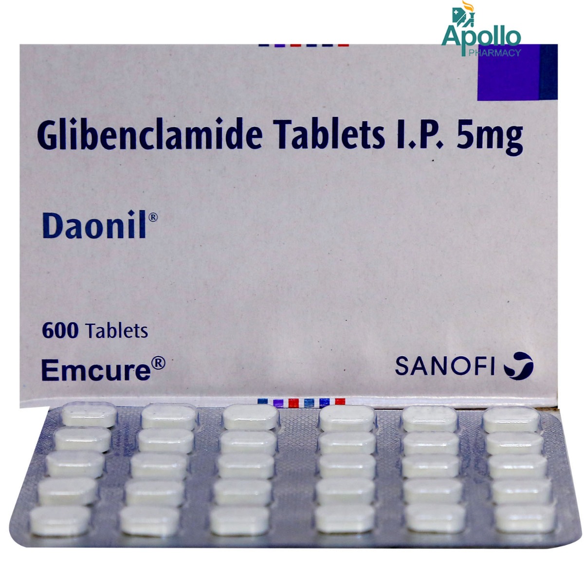 Daonil Tablet 30's, Pack of 30 TABLETS Daonil Tablet 30's, Pack of 30 TABLETS