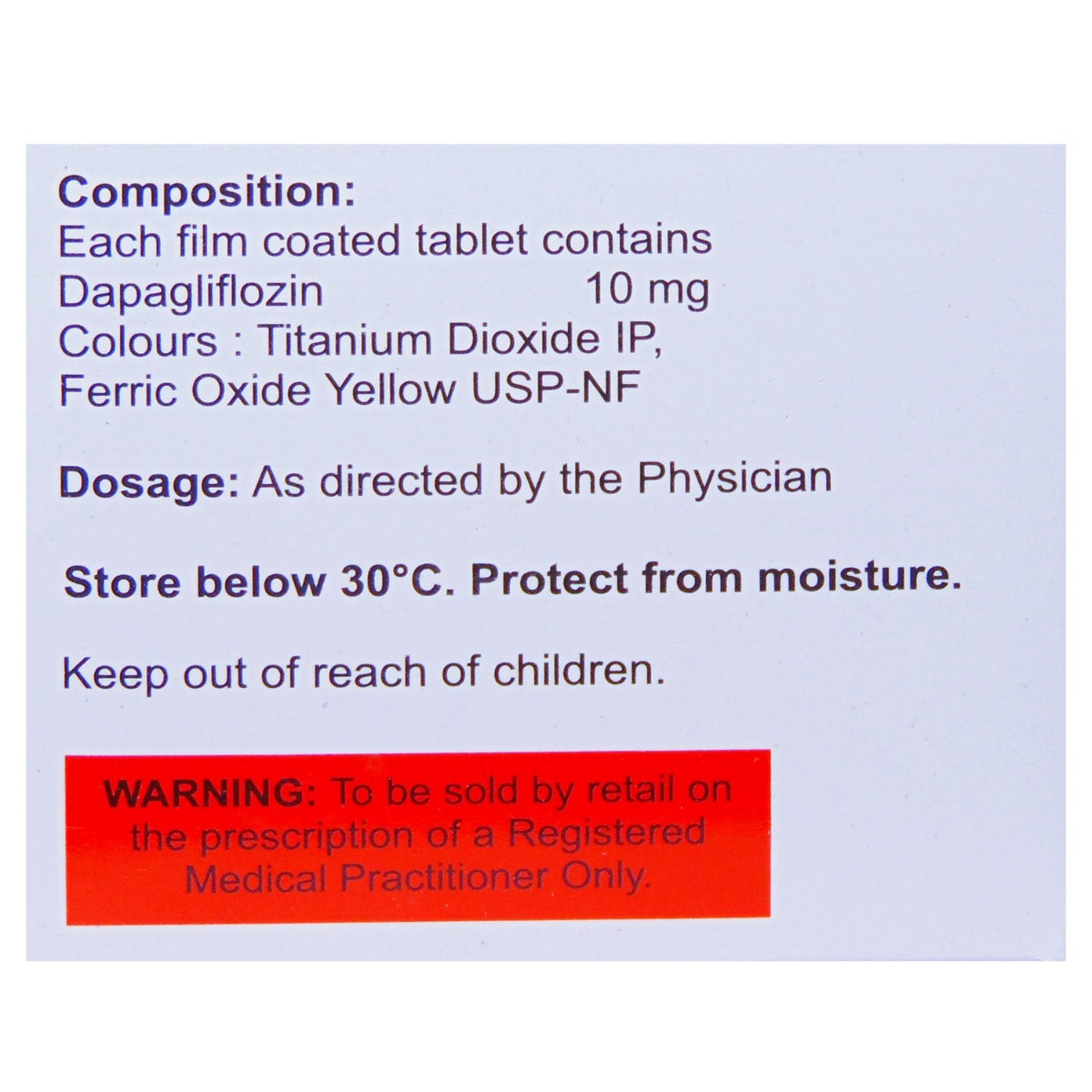 Dapalex 10 Tablet 10's, Pack of 10 TABLETS Dapalex 10 Tablet 10's, Pack of 10 TABLETS