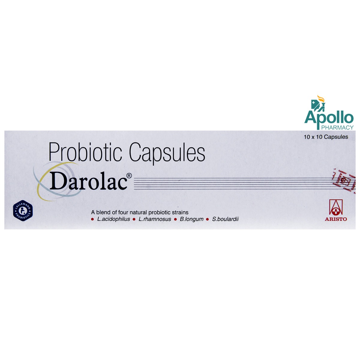Darolac Capsule 10's, Pack of 10 Darolac Capsule 10's, Pack of 10