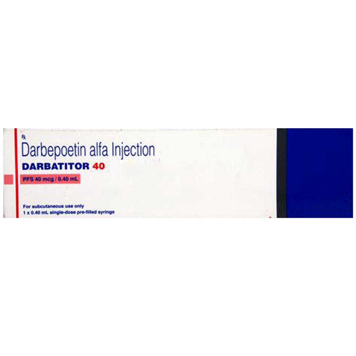 Darbatitor 40 Injection, Pack of 1 INJECTION Darbatitor 40 Injection, Pack of 1 INJECTION