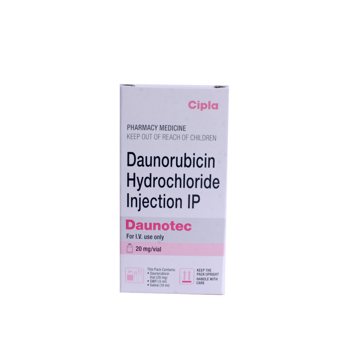 DAUNOTEC 20MG INJECTION, Pack of 1 INJECTION DAUNOTEC 20MG INJECTION, Pack of 1 INJECTION