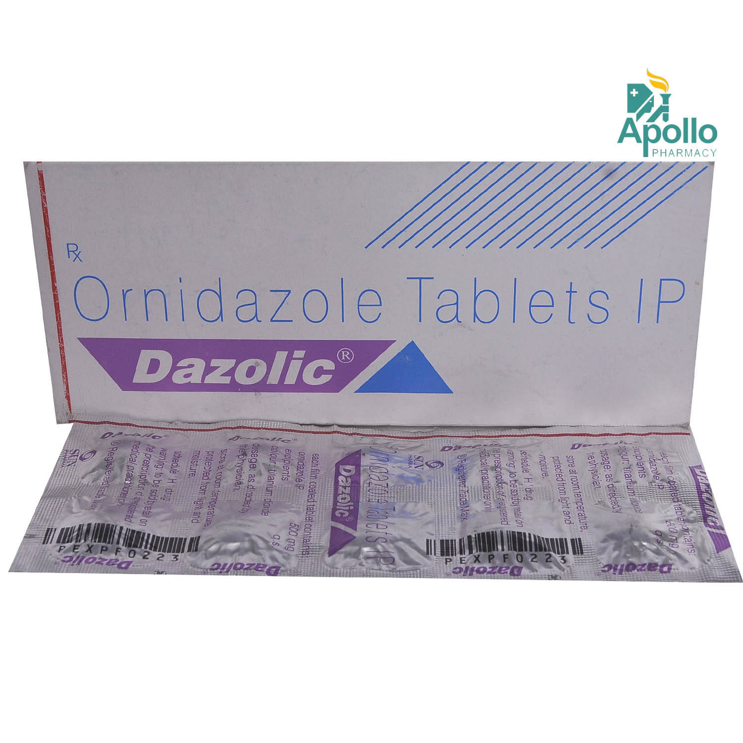 Dazolic Tablet 10's, Pack of 10 TABLETS Dazolic Tablet 10's, Pack of 10 TABLETS