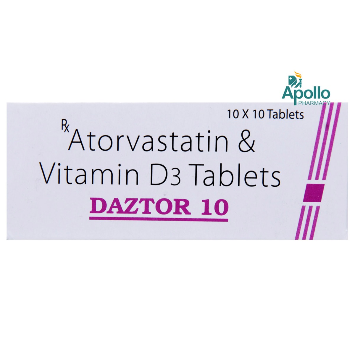 Daztor 10 Tablet 10's, Pack of 10 Daztor 10 Tablet 10's, Pack of 10