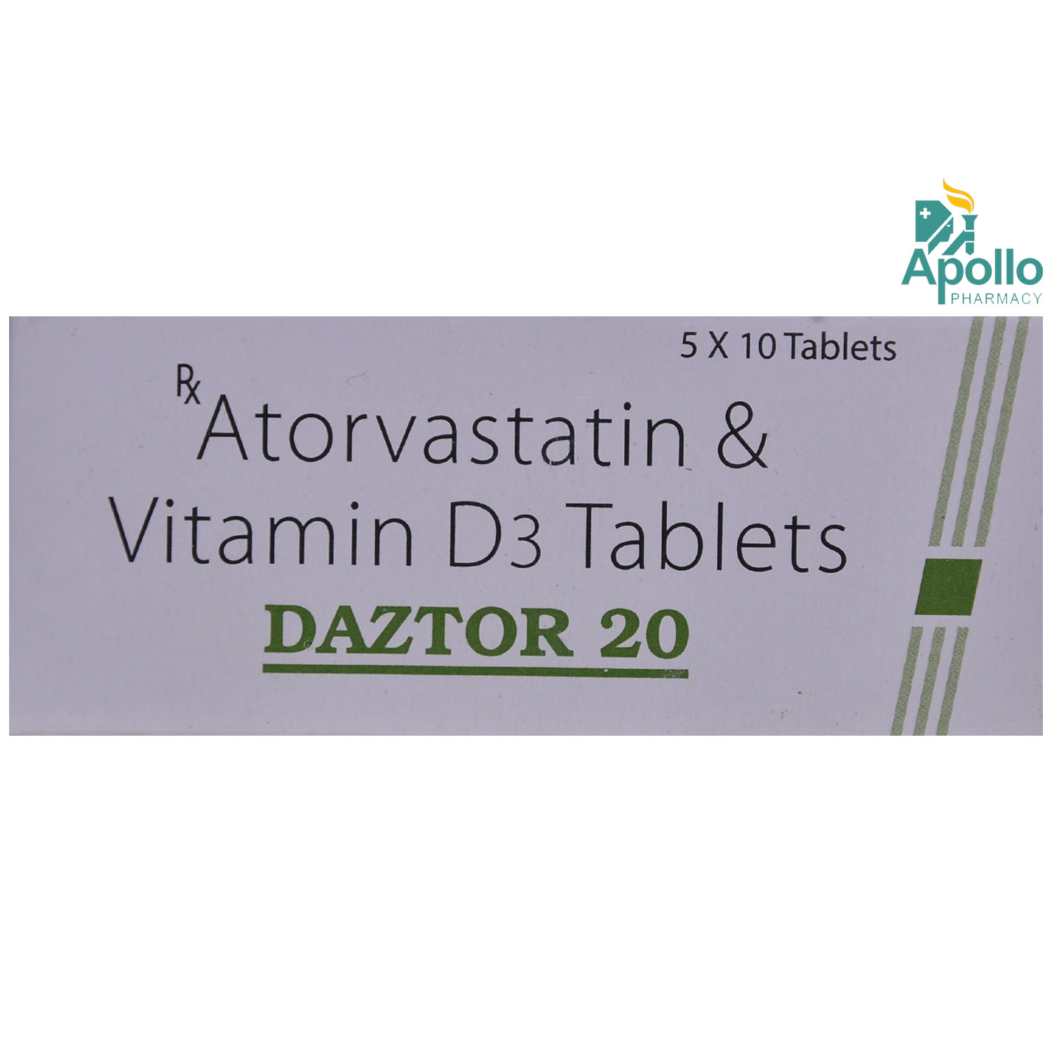 Buy Daztor 20 Tablet 10's Online