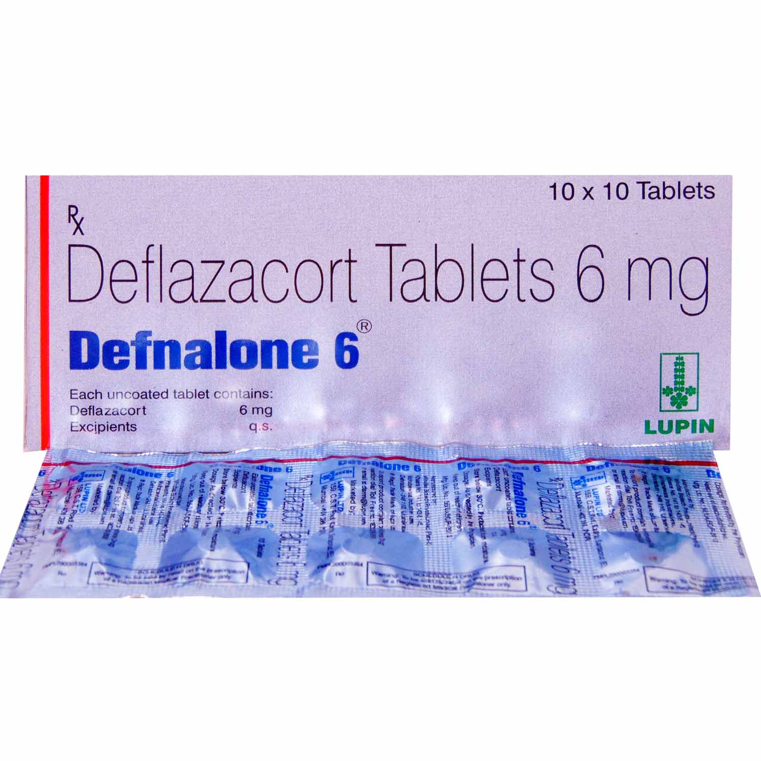 Defnalone 6 mg Tablet 10's, Pack of 10 TabletS Defnalone 6 mg Tablet 10's, Pack of 10 TabletS