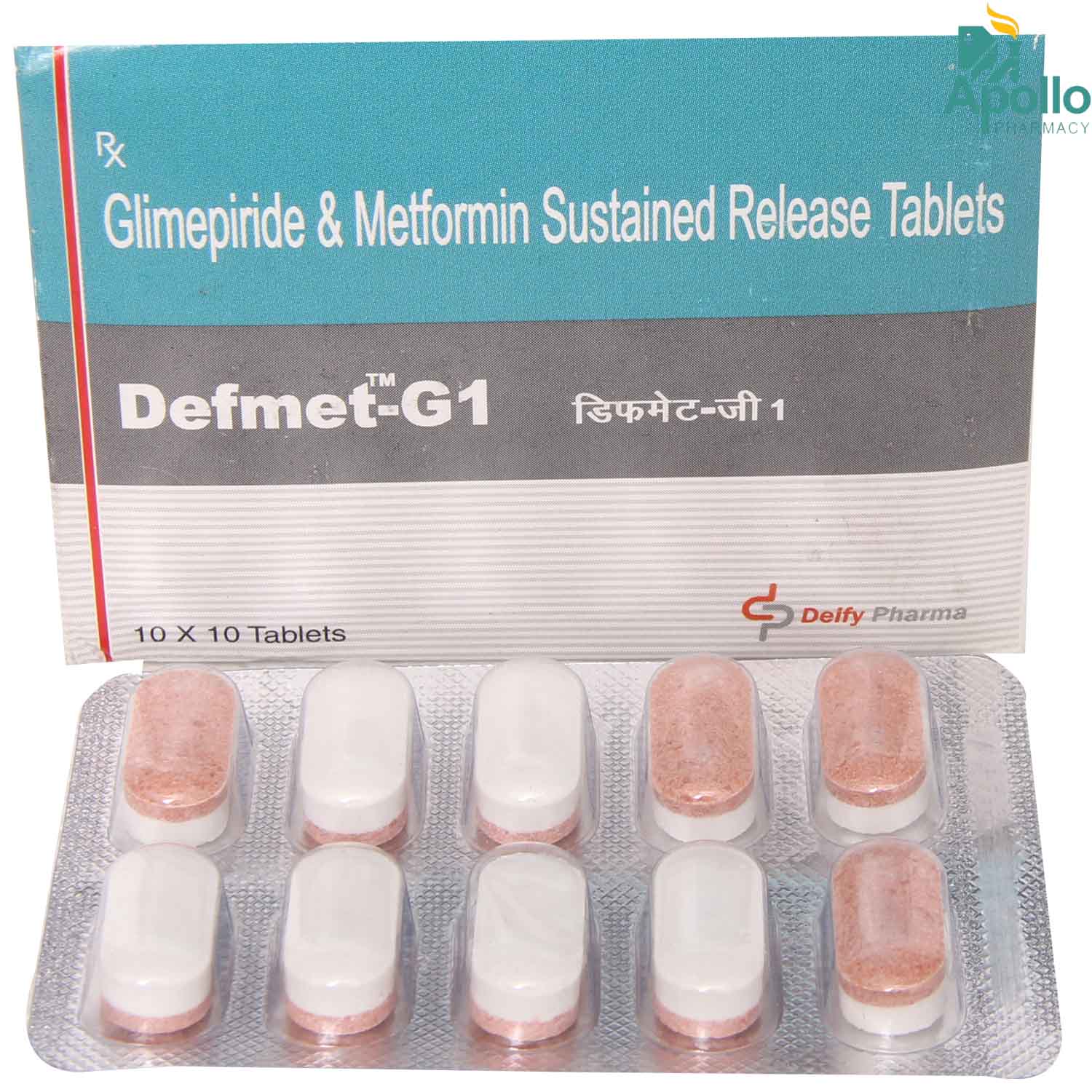 Defmet-G1 Tablet 10's, Pack of 10 TABLETS Defmet-G1 Tablet 10's, Pack of 10 TABLETS