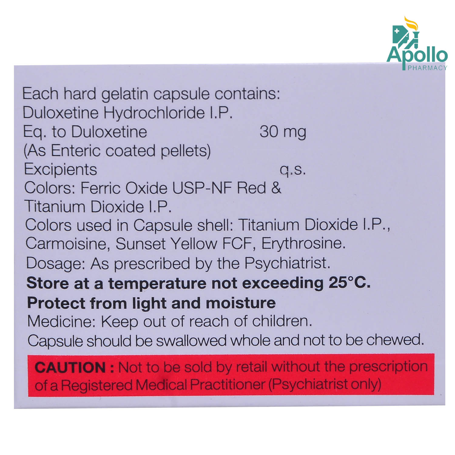 Delok 30 Capsule 10's, Pack of 10 CapsuleS Delok 30 Capsule 10's, Pack of 10 CapsuleS