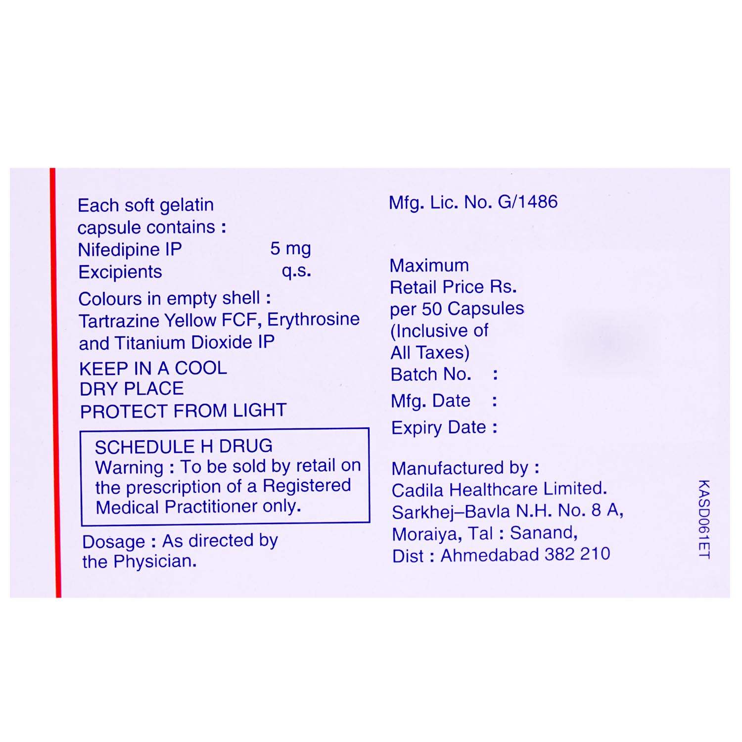 Depin 5 Capsule 50's, Pack of 50 CAPSULES Depin 5 Capsule 50's, Pack of 50 CAPSULES