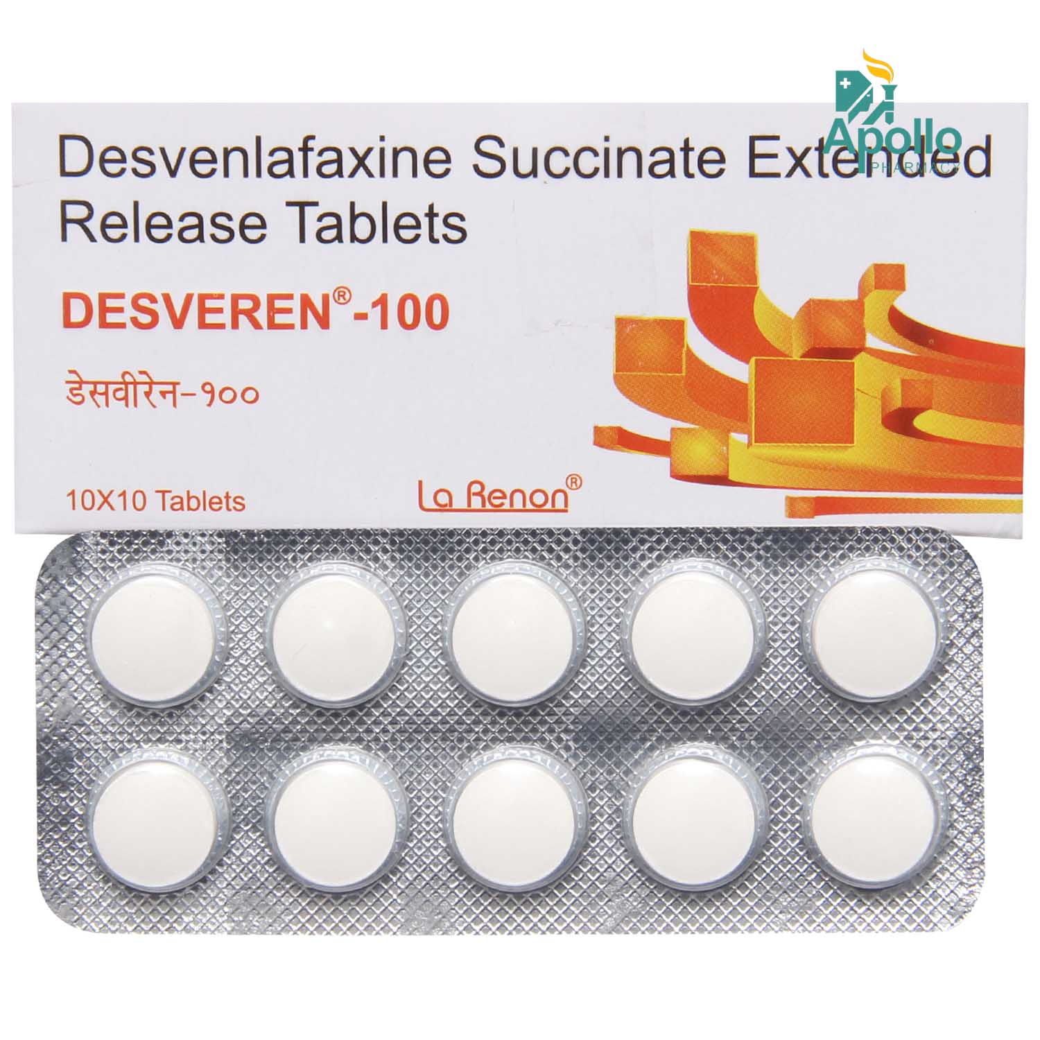 Buy Desveren-100 Tablet 10's Online